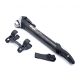 Насос карбоновый Giyo GP-78C Carbon mini pump авто/вело нипель, с выдвижной Т-образной